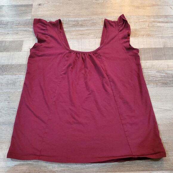 Gap xs women's maroon blouse - Picture 1 of 7